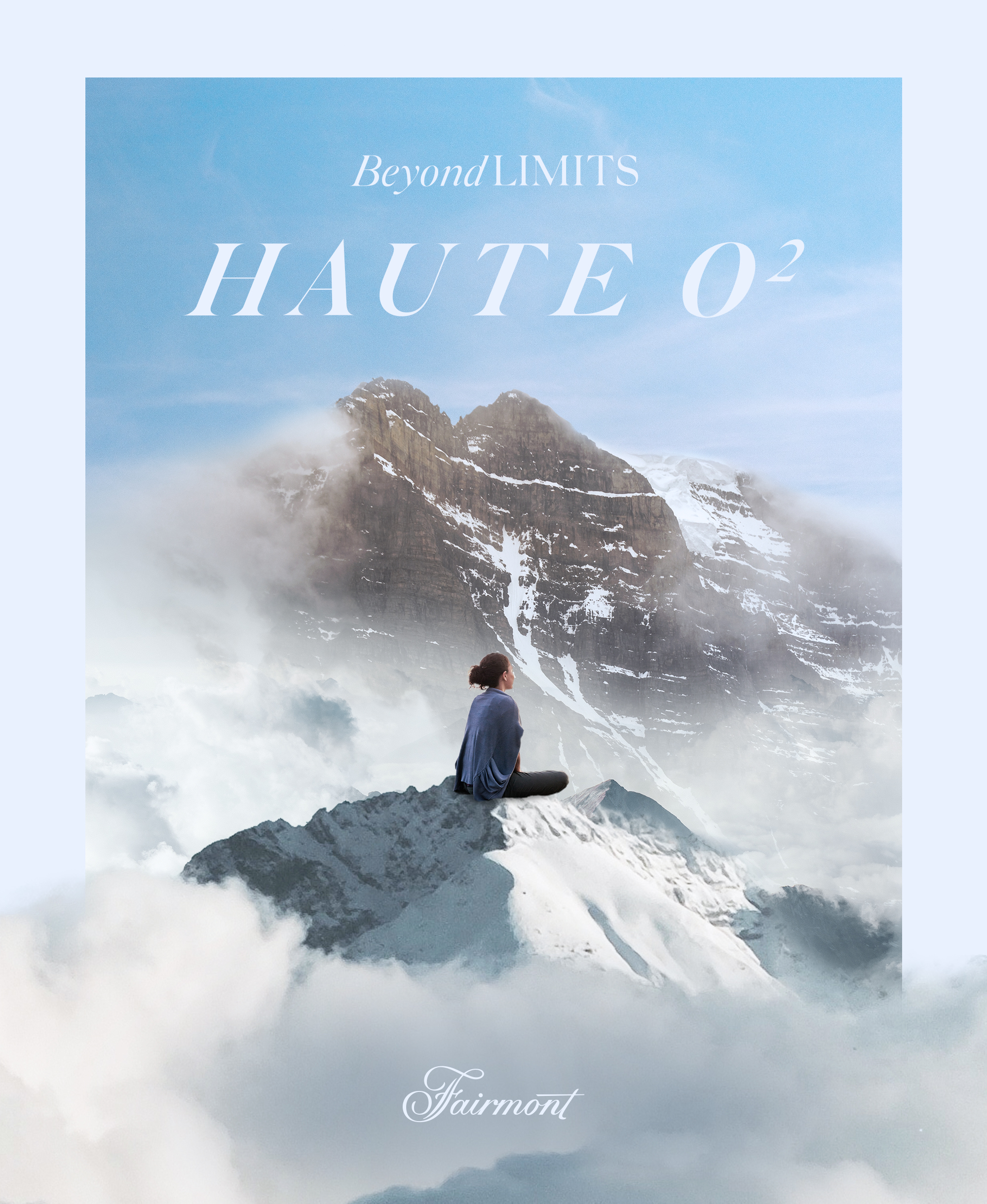 Fairmont Banff Springs debuts cliffside 'Haute 02' oxygen bar at 7000 ft.