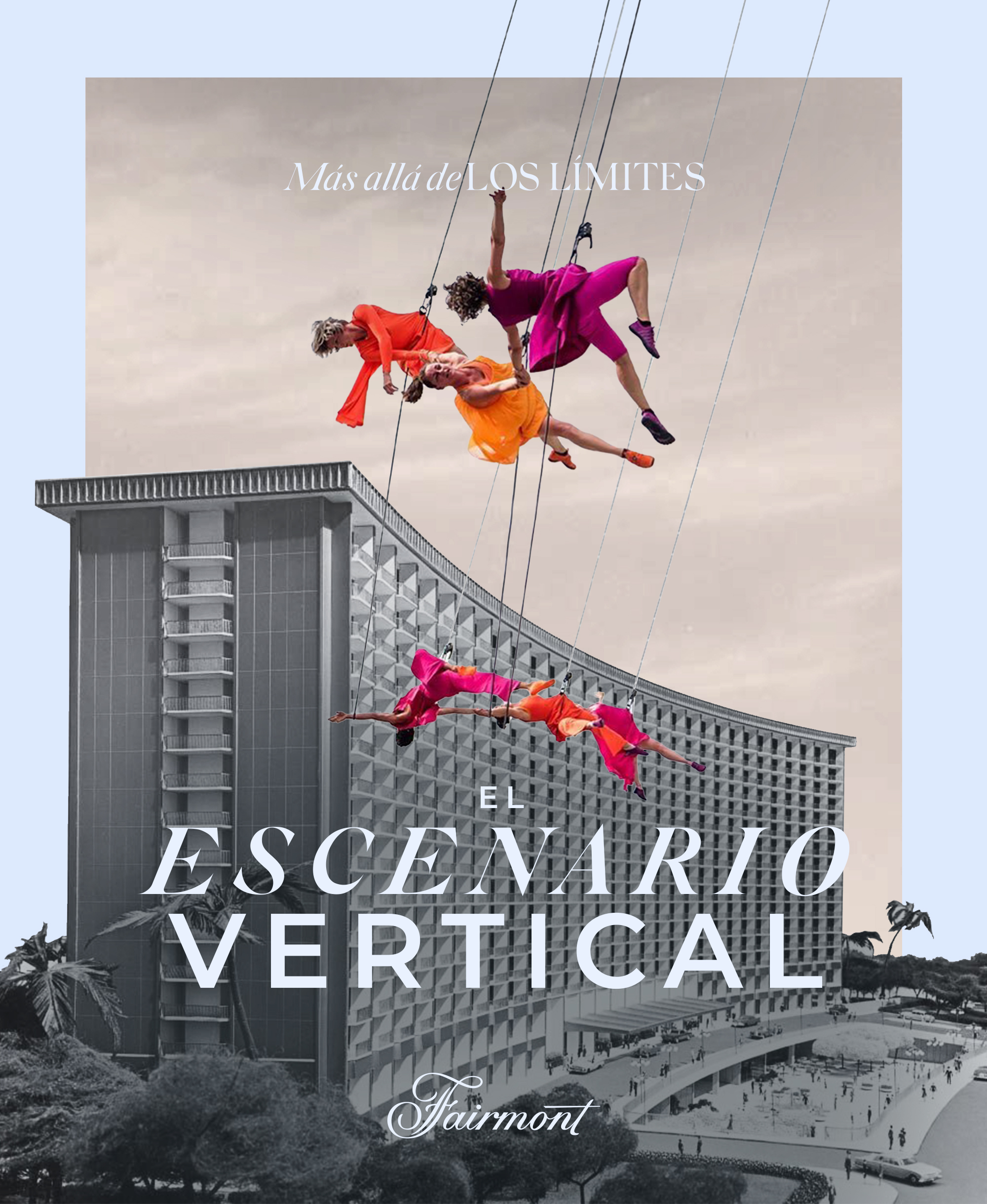 Fairmont Century Plaza lleva el arte escénico al siguiente nivel con el lanzamiento de ‘El Escenario Vertical’.